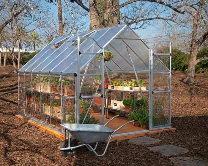 Växthus Balance 8,9 m² Silver Canopia by Palram